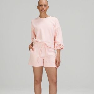 lululemon perfectly oversized cropped crew